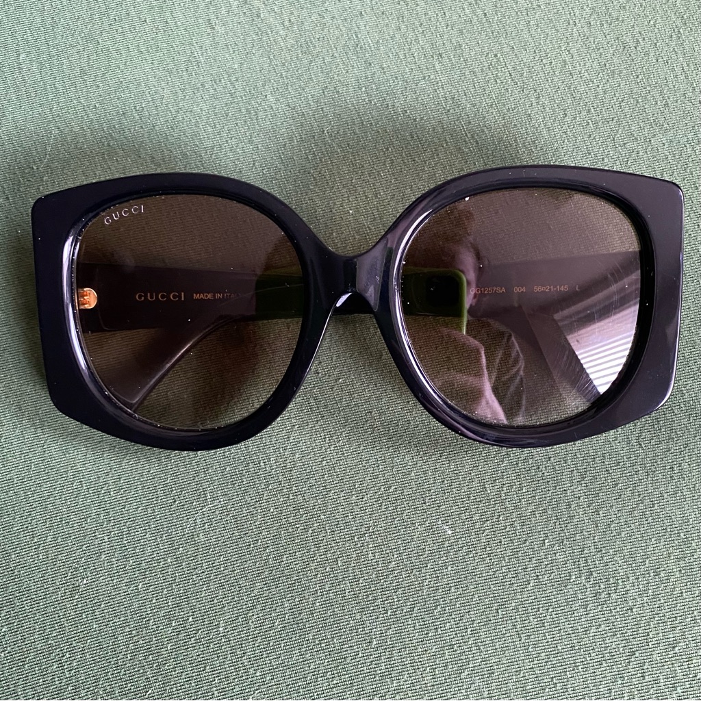 Euc Authentic Gucci Round Butterfly Sunglasses